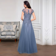 Amazon party dress european and american style long evening gown bridesmaid dress annual meeting host dress annual meeting performance dress cover-up