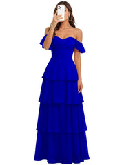 Fairy new arrival mori style bridesmaid dress women's long fairy elegant chiffon cake skirt one shoulder backless strap evening dress