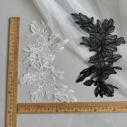 Hollow Fish Silk Water-Soluble Lace Fabric - Embroidery Clothing & Pet Clothing Decorative Material (R185)