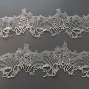 Water Soluble Barcode Hollow Lace - DIY Wedding Dress Splicing & Fabric Head Decoration (R155)
