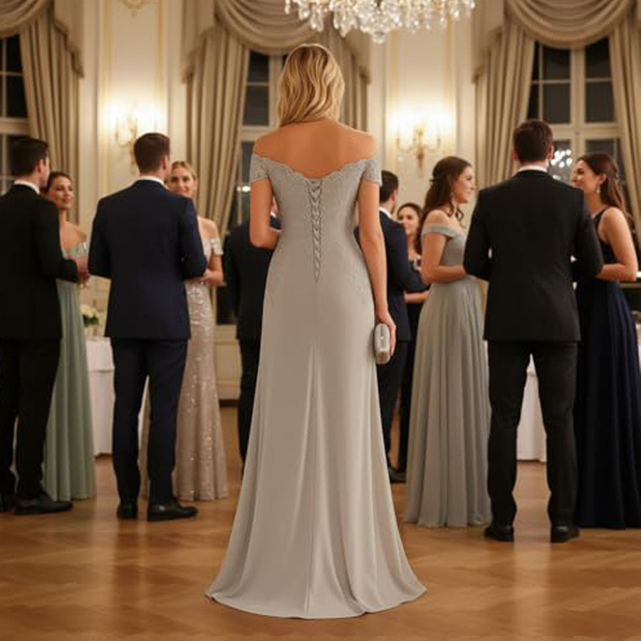 Bestselling european and american amazon evening gowns: cross-border prom, party, and church dresses for weddings, mother-of-the-bride styles, elegant long dresses for women