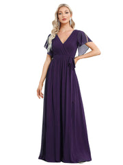 Cross-border amazon hot-selling bridesmaid dresses, elegant evening gowns, perfect for year-end parties and performances, plus size friendly