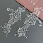 Creative Lace Fabric Fish Silk Thread - Women's Dress Decoration & Designer Accessory (R272)