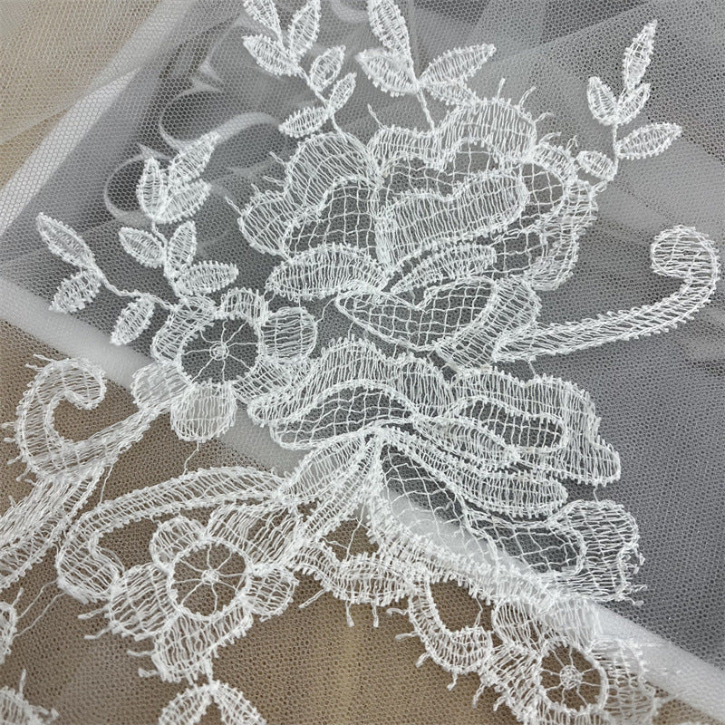 Haute Couture Water-Soluble Lace Embroidery Applique - DIY Clothing, Jewellery & Headgear Accessory