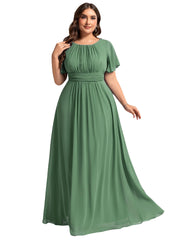 Export long skirt evening dress elegantdressfrench bridesmaid dress banquet party dress party performance dress evening dress