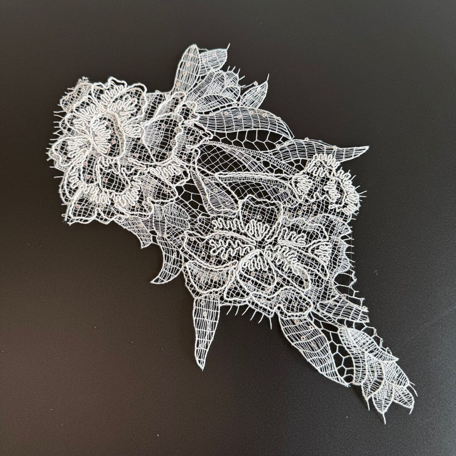 New lace computer embroidery lace corsage decorative flower small fresh collar flower piece accessories R221