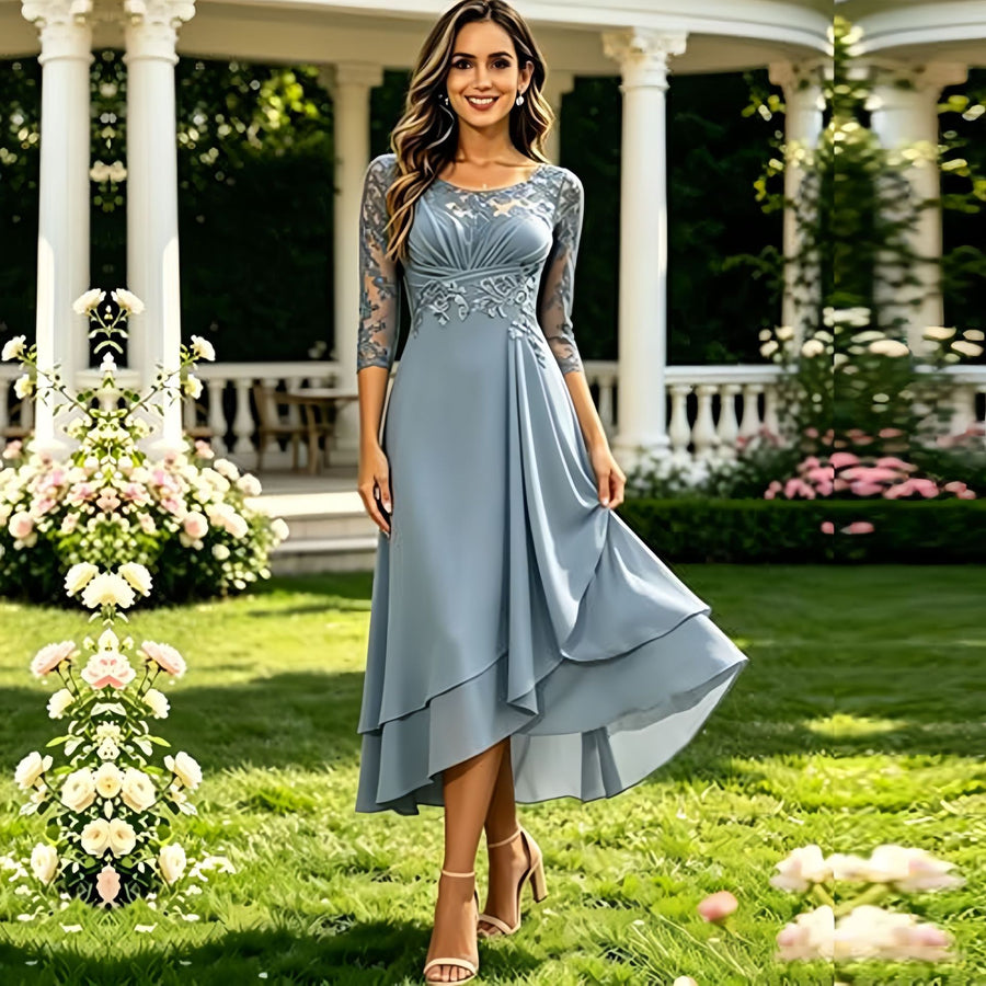 Amazon dress chiffon small dress wedding bridesmaid dress ladieswear dress party annual meeting performance dress for women