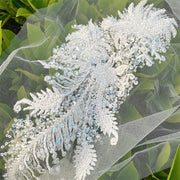Heavy-duty 3d beaded sequin lace floral appliqué for wedding dresses, evening gowns, children's clothing, and diy embellishments