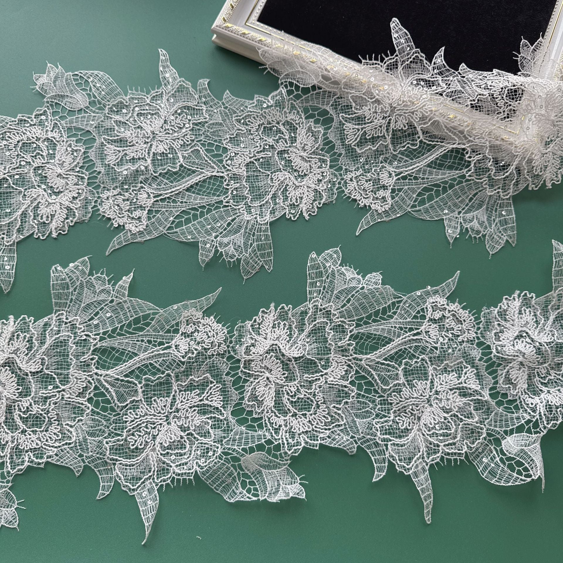 Fishing silk thread lace exquisite barcode Lolita accessories sweater accessories skirt cuffs lace clothing accessories R221
