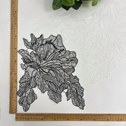 Fish thread, maple leaf hollow lace, flower floral cloth patch, headgear, wedding accessories, wedding handmade DIY