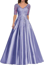 European and american style plus size evening gown - women's satin floor-length dress - perfect for weddings, bridesmaids, annual galas, and performances - flattering and figure-forgiving