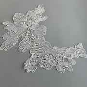 White Fish Thread Lace Collar Accessory - DIY Handmade Wedding Dress Clothing Trim (R163)