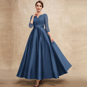 Navy blue performance dress - choir, evening gown, banquet, wedding, mother of the bride, annual meeting, hostess dress, performance costume
