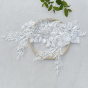 Handmade three-dimensional small flower clothes decorative nails drilling clothing design wedding accessories fabric accessories DIY clothes collar flower