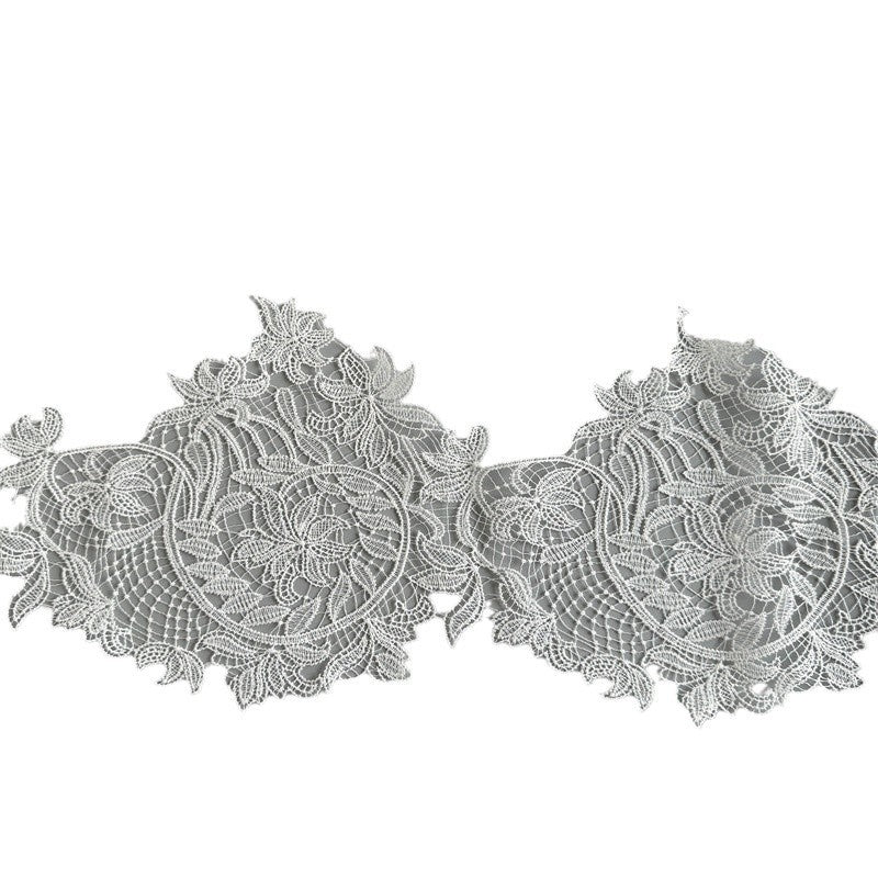 Barcode Hollow Fish Silk Lace - DIY Handmade Wedding Dress Veil & Decorative Accessory (R162)