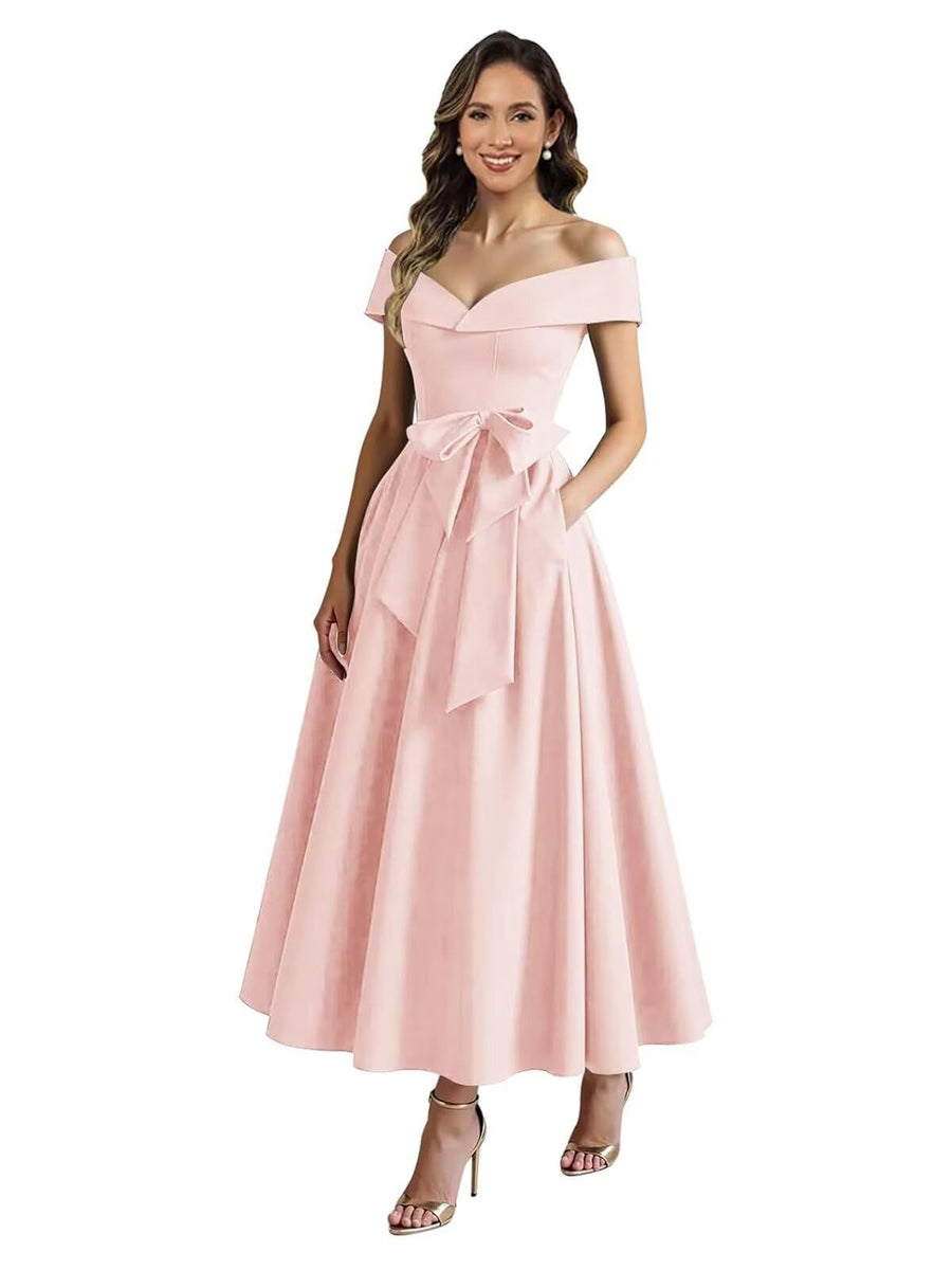Plus size evening gown for women - satin wedding bridesmaid dress, perfect for annual meetings, performances, and special occasions. flattering and figure-enhancing, designed for curvy women. a stylish choice for mothers