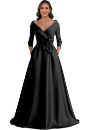 European and american style plus size evening gown - floor length dress for weddings, mother of the bride, annual meetings, and performances - flattering and figure-forgiving for curvy women