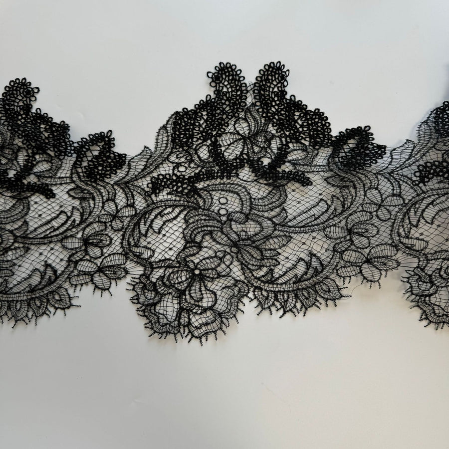 Hollow fish silk line width lace wedding dress veil, fabric decoration eyelashes milk silk accessories R98