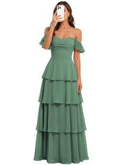 Fairy new arrival mori style bridesmaid dress women's long fairy elegant chiffon cake skirt one shoulder backless strap evening dress