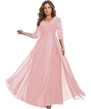 European station cross-border amazon dress chiffon patchwork lace cut out long dress bridesmaid evening dress women's evening dress