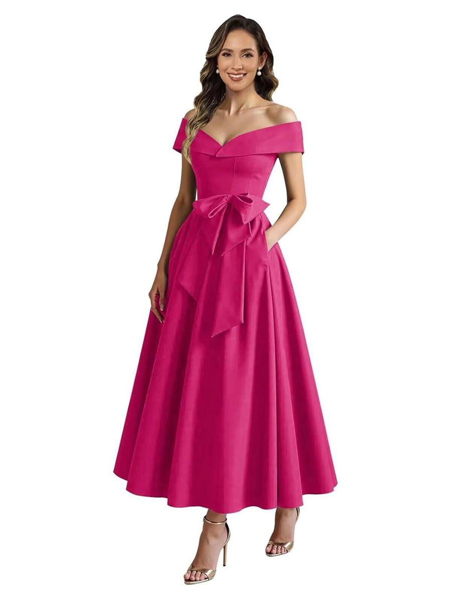 Plus size evening gown for women - satin wedding bridesmaid dress, perfect for annual meetings, performances, and special occasions. flattering and figure-enhancing, designed for curvy women. a stylish choice for mothers