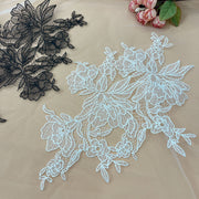 Fresh Leaves Hollow Fish Silk Lace - DIY Handmade Bridal Veil & Wedding Dress Accessory (R4)