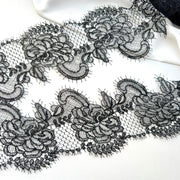 Black and white fish silk thread sequins water-soluble decorative lace European and American embroidery fabric water-soluble embroidery lace R81 tape