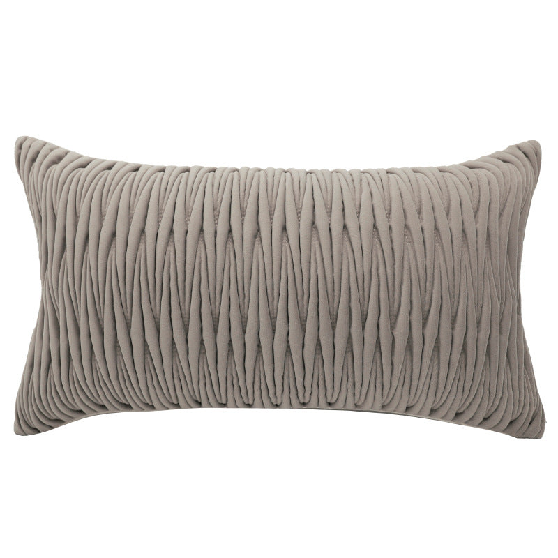 Modern Embroidered Cushion Cover - Minimalist Decor