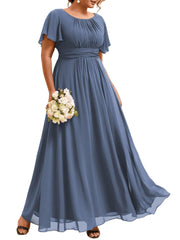 Export long skirt evening dress elegantdressfrench bridesmaid dress banquet party dress party performance dress evening dress