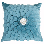 Soft Floral Cushion Cover - Handcrafted Petal Design for Gentle Interiors