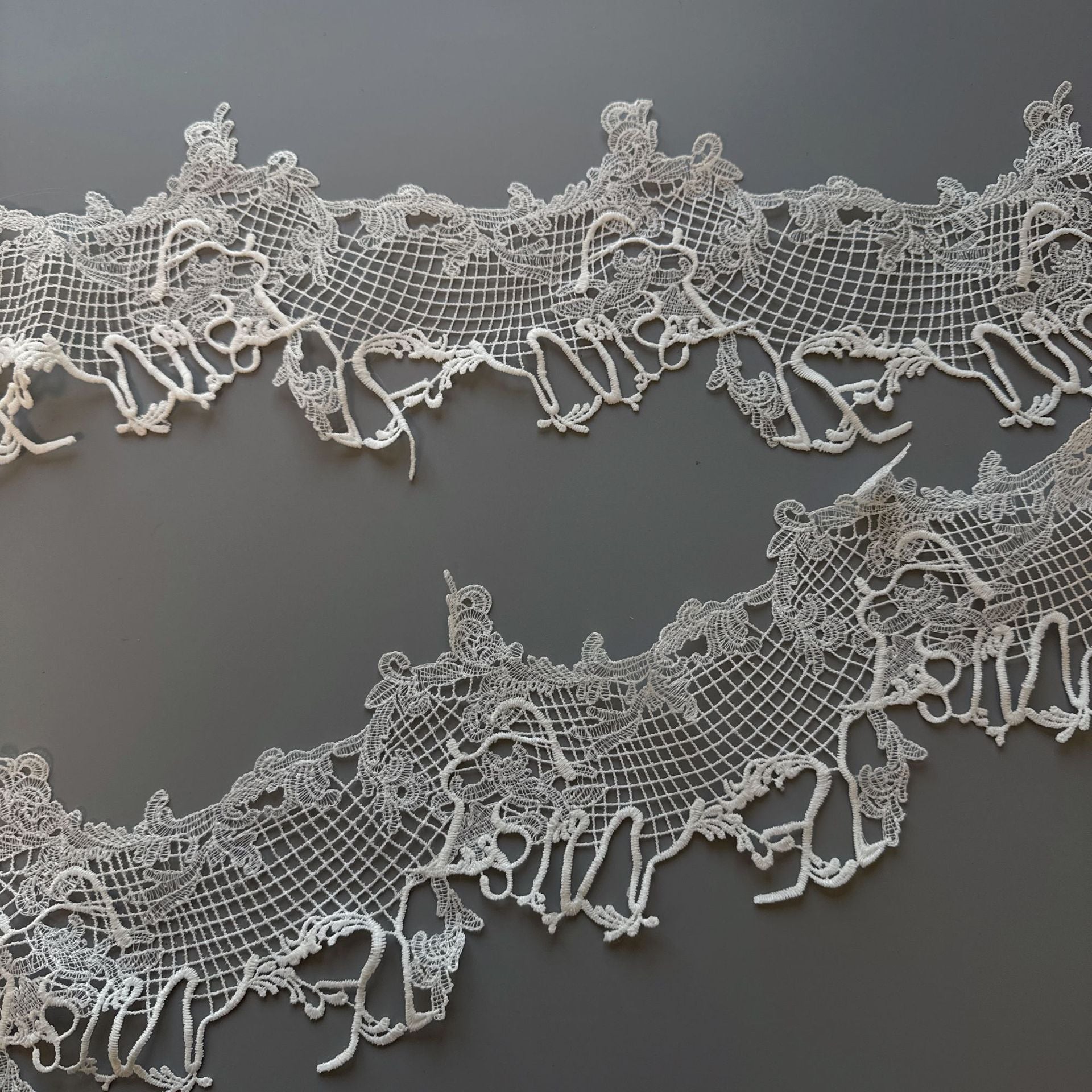 Water soluble barcode hollow lace clothing splicing wedding dress handmade DIY fabric head decorative accessories R155