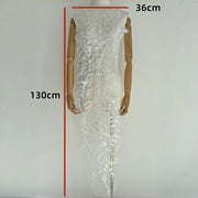 Embroidered Fabric – DIY Bags, Stage Costumes, Wedding Dresses & Backdrop Decorations (ZH468)