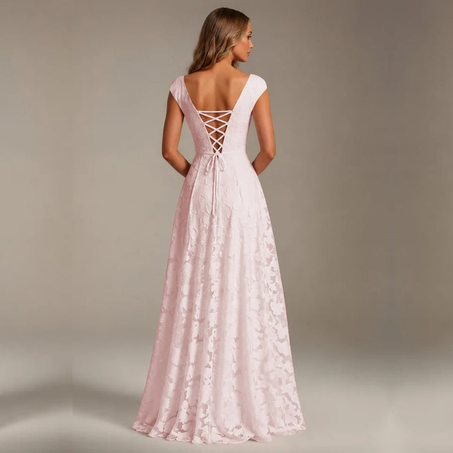 Cross-border hot-selling fashion style plus size dress dress socialite style plus size evening dress bridesmaid engagement host dress