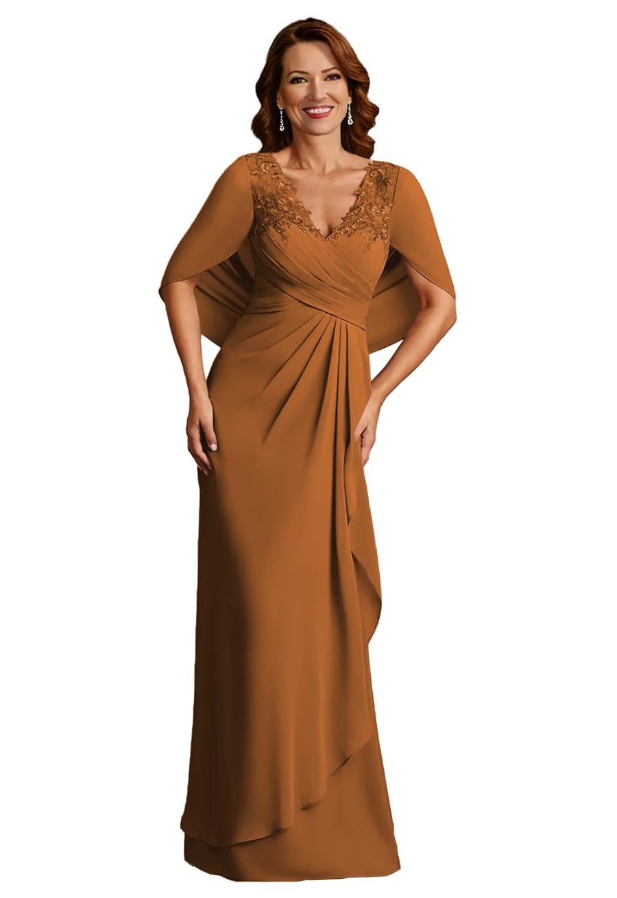 Fashion amazon cross-border banquet ladieswear wedding banquet women's clothing long evening dress annual meeting party host dress fat