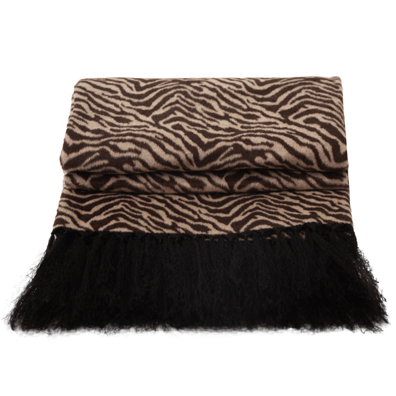 Black & Coffee Cut Velvet Cushion Cover - Modern Luxury Style
