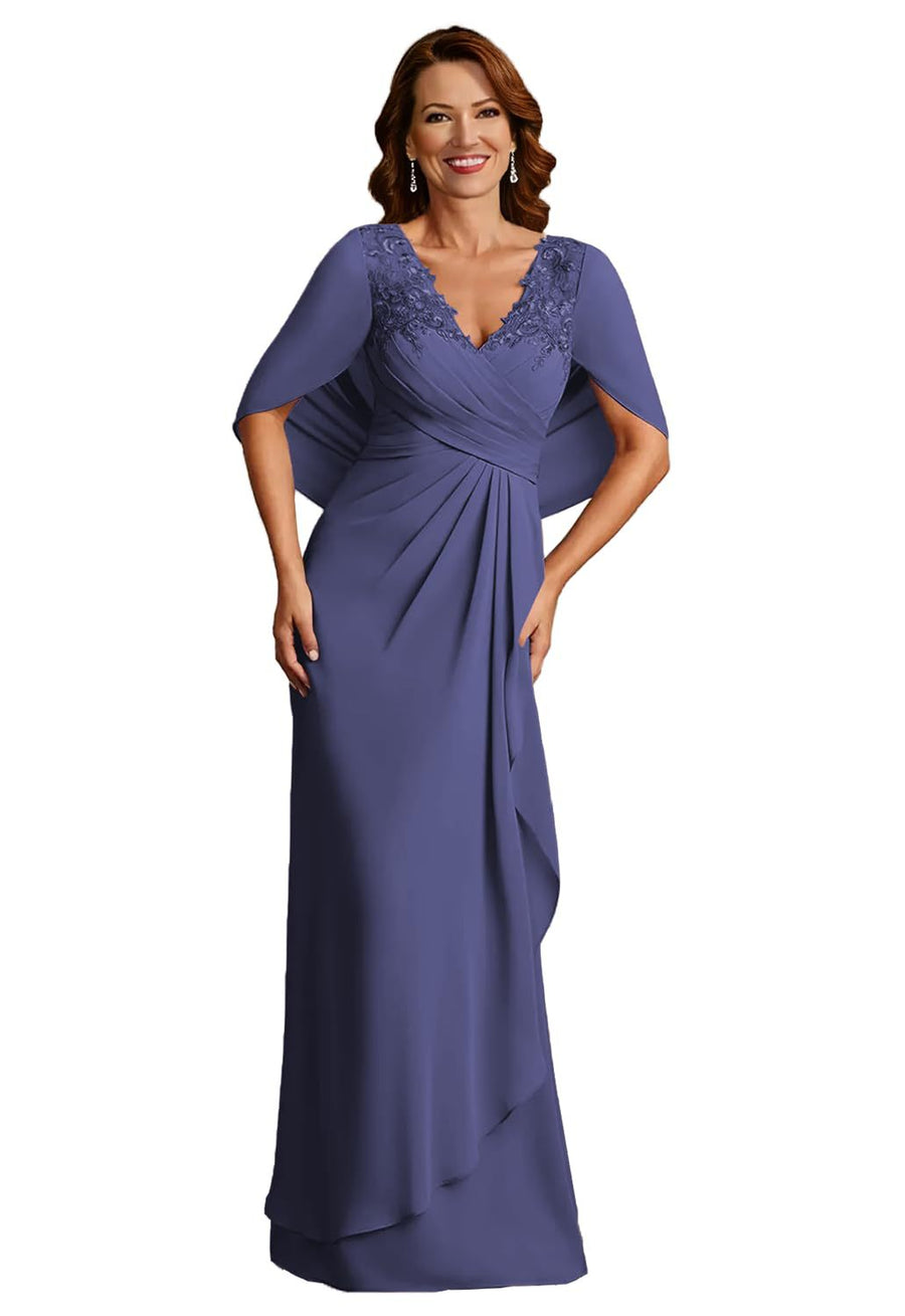 Fashion amazon cross-border banquet ladieswear wedding banquet women's clothing long evening dress annual meeting party host dress fat
