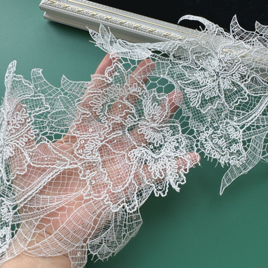 Fishing silk thread lace exquisite barcode Lolita accessories sweater accessories skirt cuffs lace clothing accessories R221