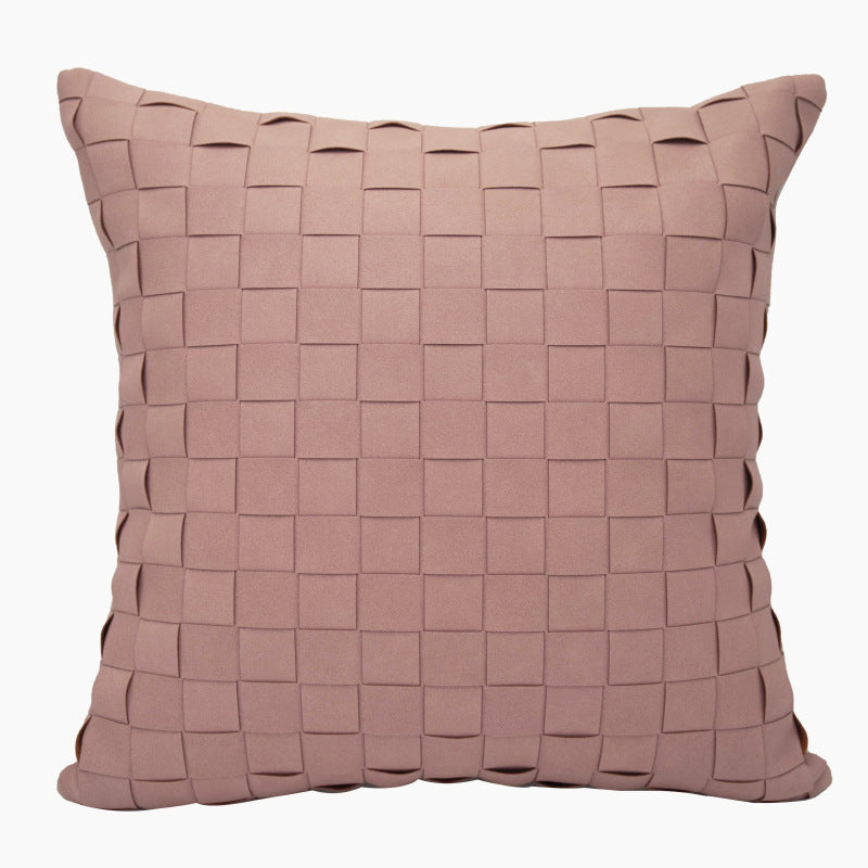 Modern Pink Cushion Cover - Soft Elegance for Refined Interiors