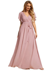 Cross-border amazon hot-selling bridesmaid dresses, elegant evening gowns, perfect for year-end parties and performances, plus size friendly