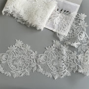 Barcode Hollow Fish Silk Lace - DIY Handmade Wedding Dress Veil & Decorative Accessory (R162)