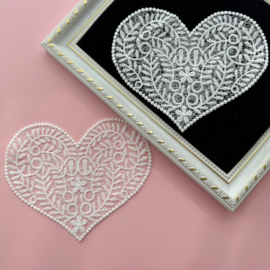 Love Fish Silk Creative Lace - DIY Women's Dress Decoration & Designer Accessory (R293)