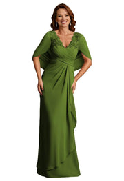 Fashion amazon cross-border banquet ladieswear wedding banquet women's clothing long evening dress annual meeting party host dress fat