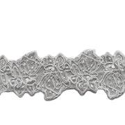 Mesh Bone Milk Silk 12CM Lace Trim - High-End Clothing, Skirt & Children's Clothing Accessory (R214)
