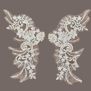 3D Organza Lace Flower Handmade Accessories - DIY Wedding Veil, Clothing Patch & Jewellery Material (D70)