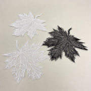 Maple Leaf Lace Hollow Cloth Patch - Wedding Headdress & Handmade DIY Clothing Accessory