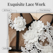 Sculptural Lace Corset Two-Piece Set – 9AM to 9PM Office-to-Evening Transformation