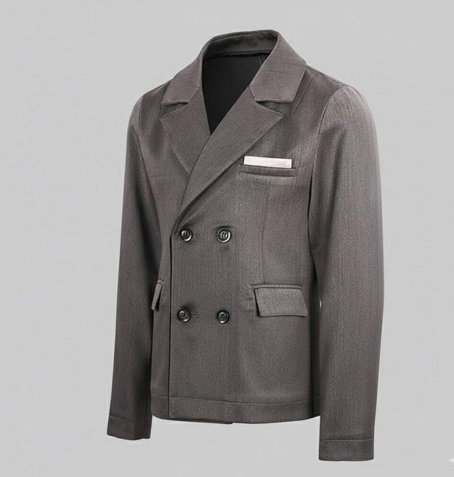 Boys formal blazer in classic single-breasted design for school and special occasions